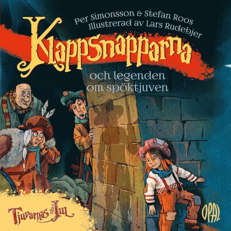 Stefan Roos, Per Simonsson - Klappsnapparna och legenden om spöktjuven, Ljudbok