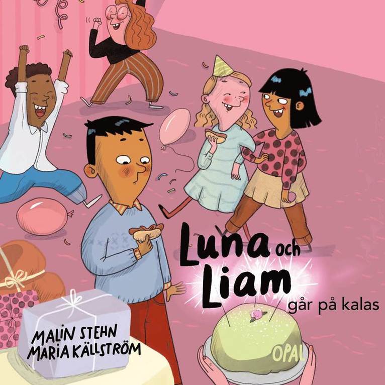 Malin Stehn - Luna och Liam går på kalas, Ljudbok