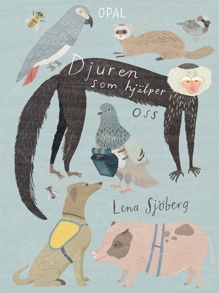 Lena Sjöberg - Djuren som hjälper oss, E-bok