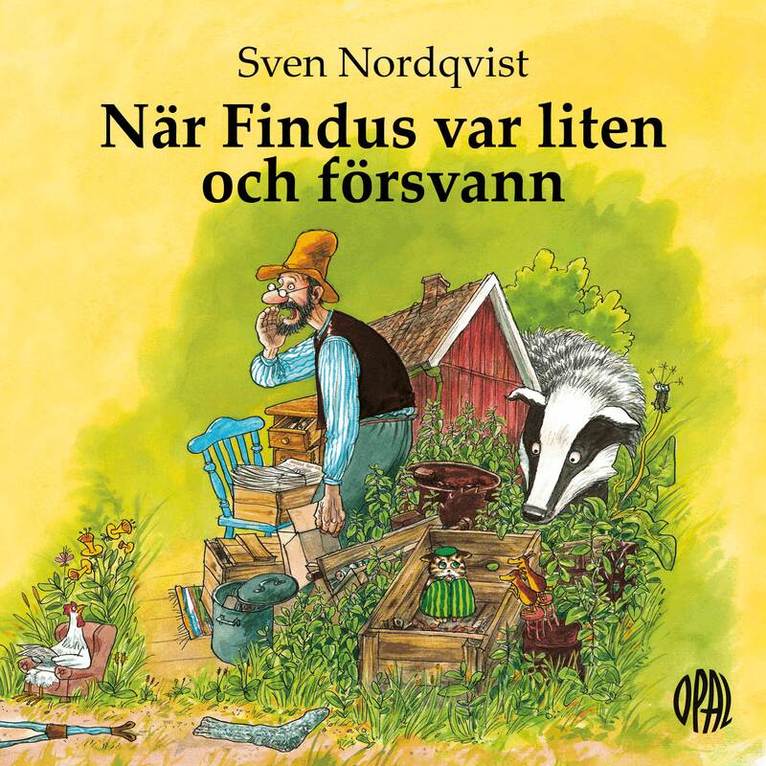 Sven Nordqvist - När Findus var liten och försvann, Ljudbok