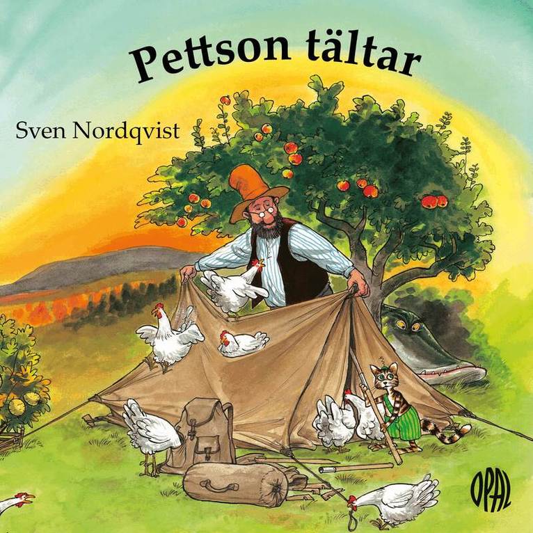 Sven Nordqvist - Pettson tältar, Ljudbok