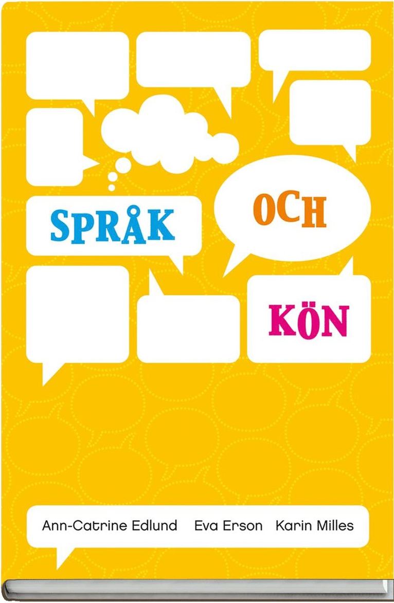 Eva Erson, Ann-Catrine Edlund, Karin Milles - Språk och kön, Kartonnage