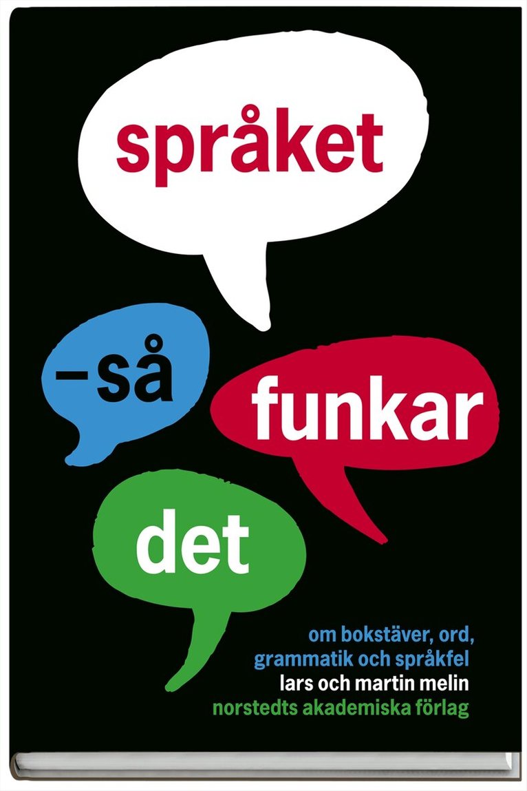 Lars Melin, Martin Melin - Språket : så funkar det - om bokstäver, ord, grammatik och språkfel, Kartonnage