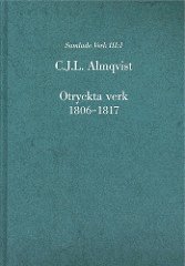 e-Bok Otryckta verk 1, Otryckta verk 1806 1817