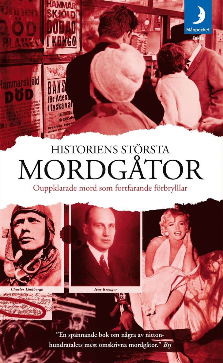 Andreas Nyberg - Historiens största mordgåtor : ouppklarade mord som fortfarande förbryllar, Pocket