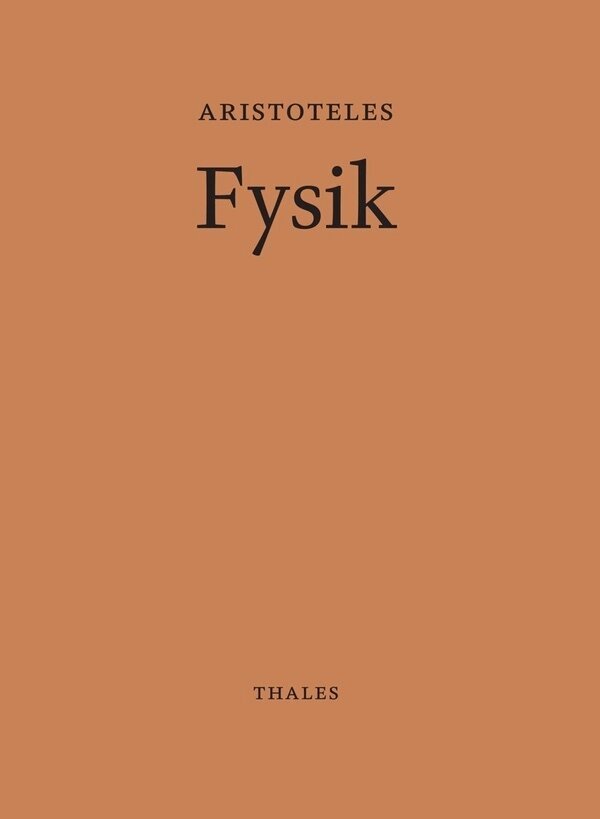 Aristoteles - Fysik, Inbunden