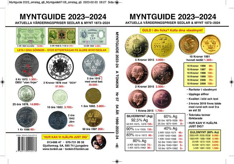 Archie Tonkin - Myntguide 2023-2024 Nr 57, Häftad