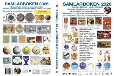 Archie Tonkin - Samlarboken 2026 : nr 36, Häftad
