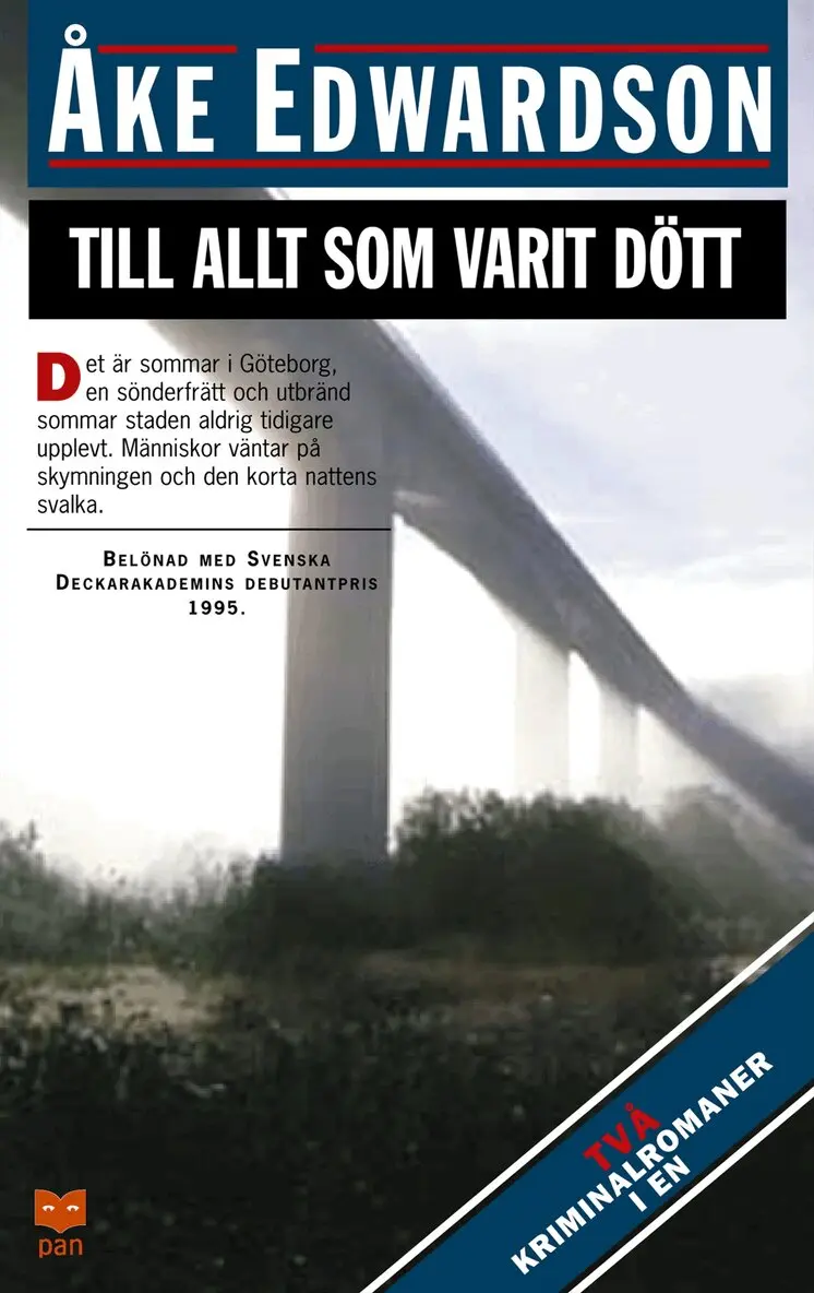 Åke Edwardson - Till allt som varit dött ; Gå ut min själ, Kartonnage