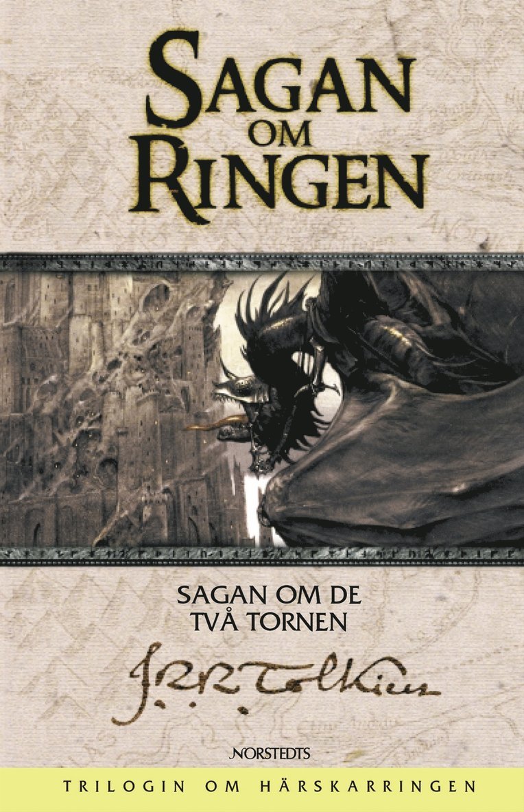 J. R. R. Tolkien - Sagan om de två tornen, Kartonnage