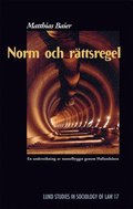 Norm och rttsregel : en underskning av tunnelbygget genom Hallandssen