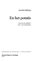 En het potatis, Om mat och mltider i barn- och ungdomsfamiljer