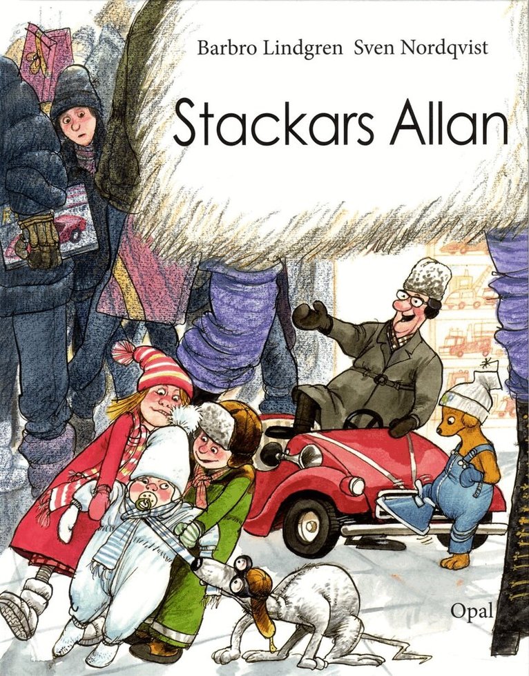 Barbro Lindgren - Stackars Allan, Inbunden