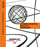 e-Bok Autodesk Inventor 2017 Grundkurs