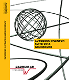 e-Bok Autodesk Inventor 2018 Grundkurs