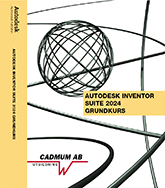 Johan Wedeen - Autodesk Inventor 2024 Grundkurs, Inbunden