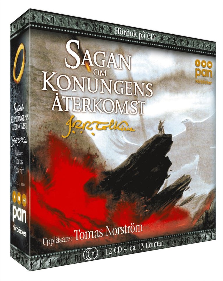 J. R. R. Tolkien - Sagan om konungens återkomst, CD-bok