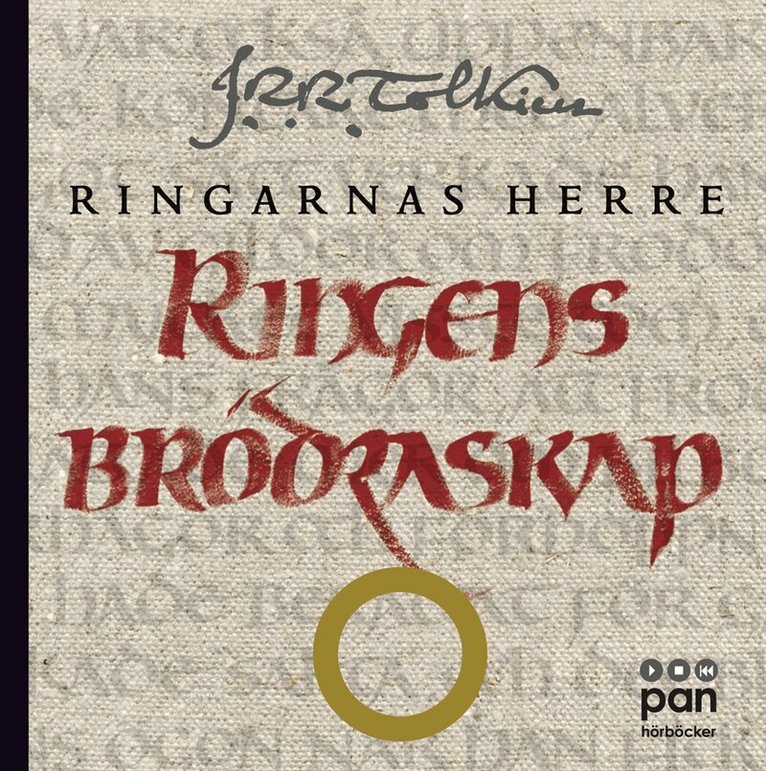 J. R. R. Tolkien - Ringens brödraskap : ringarnas herre, CD-bok