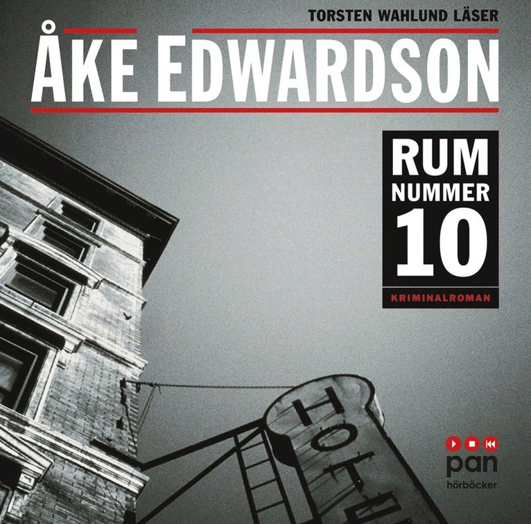 Åke Edwardson - Rum nummer 10, CD-bok