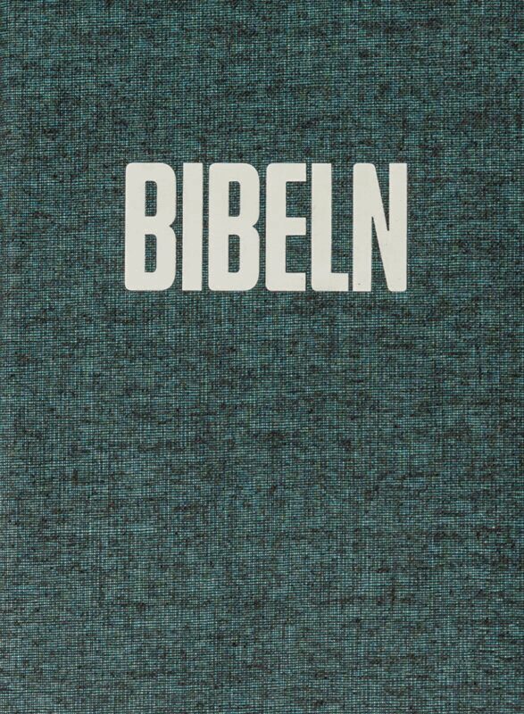 Bibel 2026 (svartgrön) - tygklädd, slim med tumindex, Inbunden