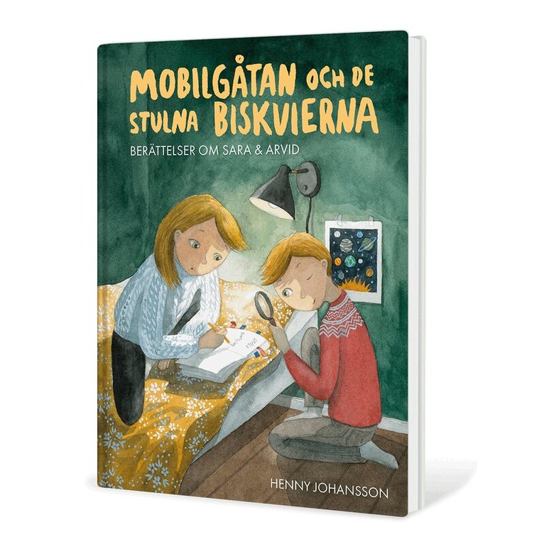 Henny Johansson - Mobilgåtan och de stulna biskvierna, Inbunden