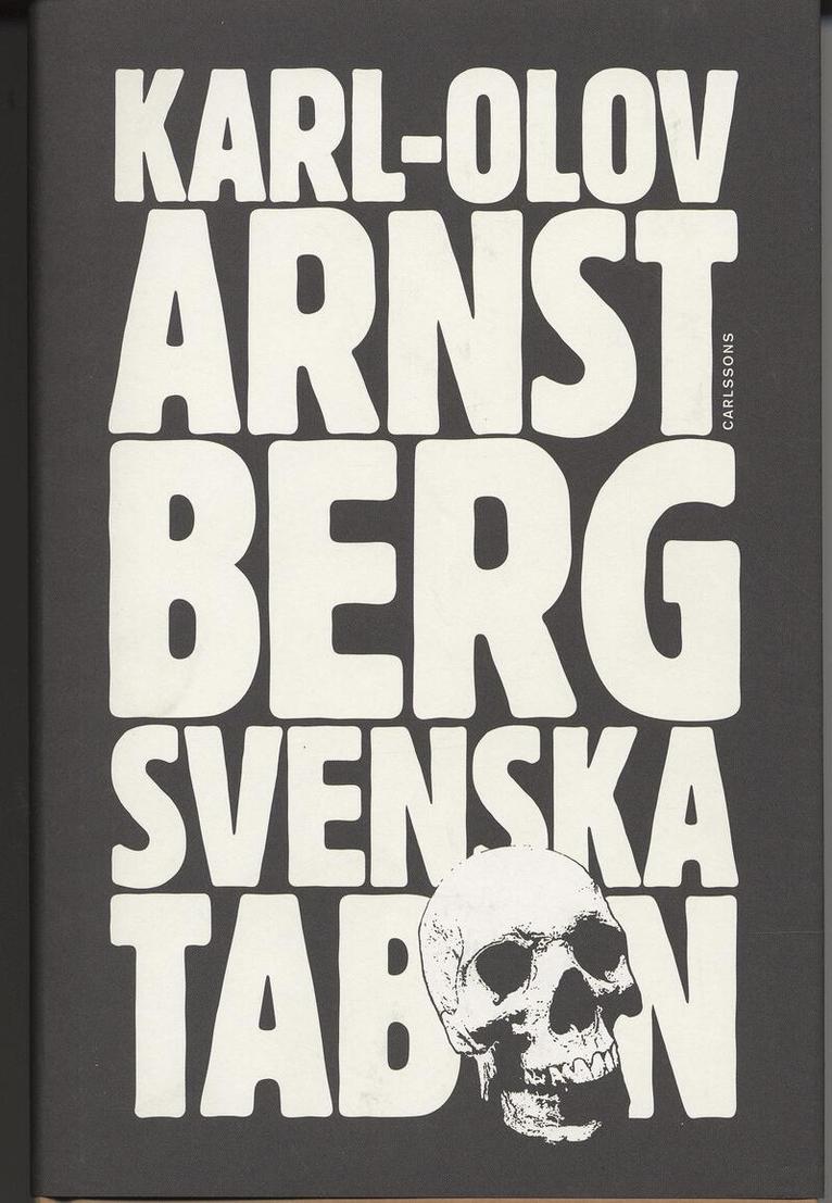 Karl-Olov Arnstberg - Svenska tabun, Inbunden