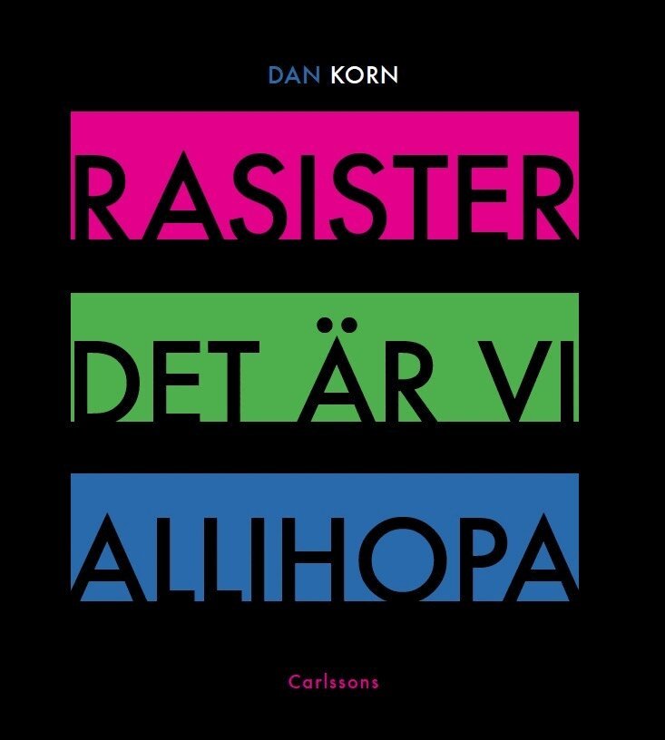 Dan Korn - Rasister det är vi allihopa, Häftad