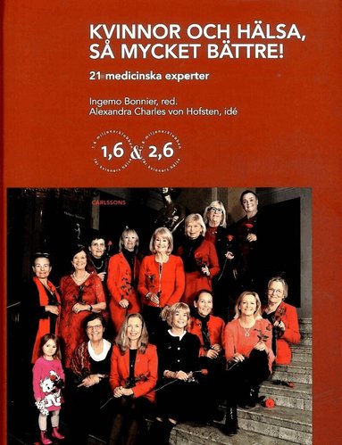 Alexandra Charles von Hofsten, Ingemo Bonnier, Karin Schenck-Gustafsson - Kvinnor och hälsa : så mycket bättre! 21 medicinska experter, Inbunden