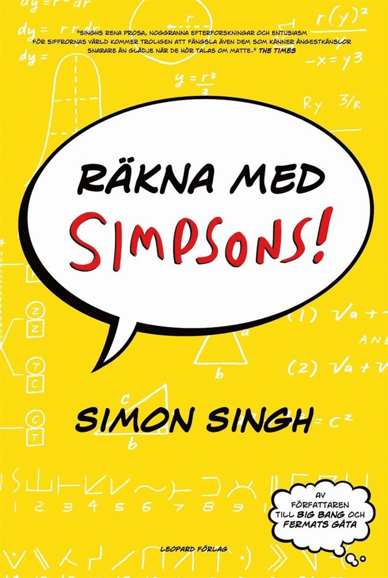 Simon Singh - Räkna med Simpsons!, E-bok