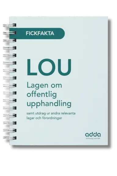 Fickfakta LOU - lagen om offentlig upphandling