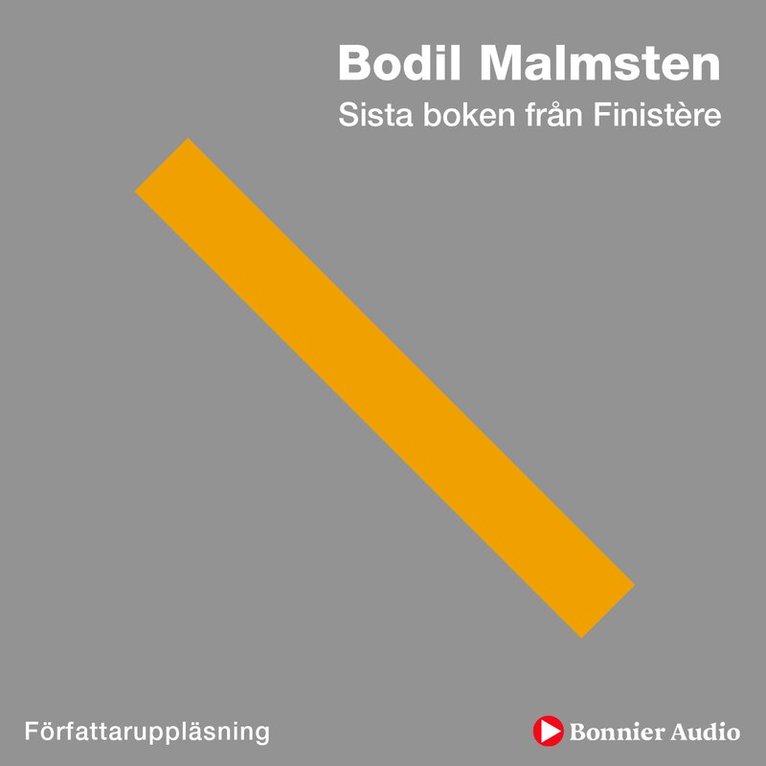 Bodil Malmsten - Sista boken från Finistère, Ljudbok