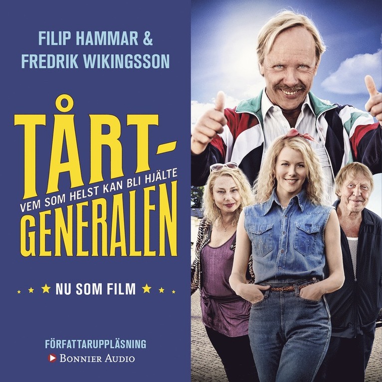 Filip Hammar, Fredrik Wikingsson - Tårtgeneralen, Ljudbok