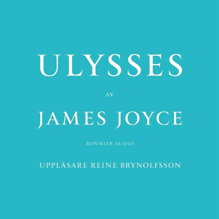 James Joyce - Ulysses, Ljudbok