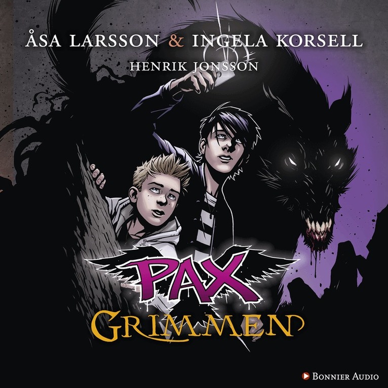 Åsa Larsson, Ingela Korsell - Grimmen, Ljudbok