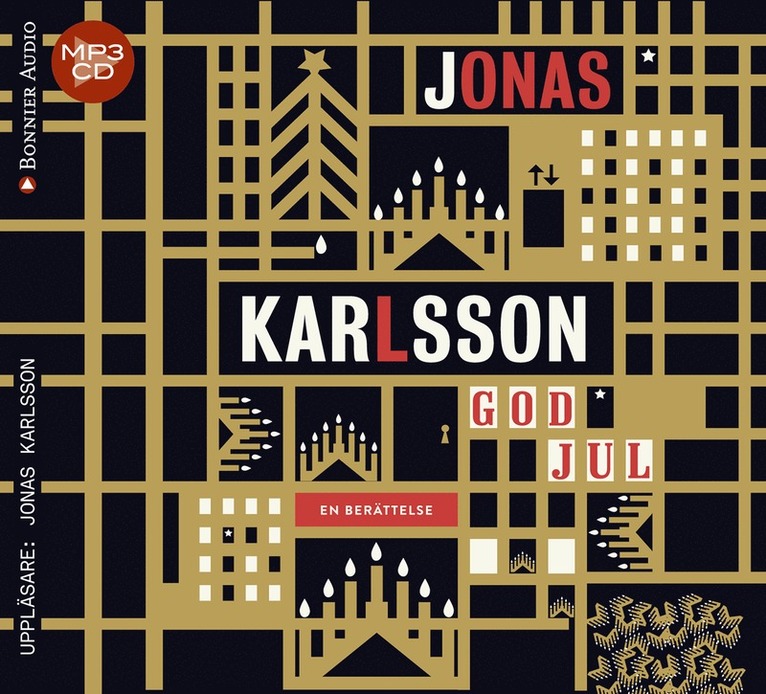 Jonas Karlsson - God jul, CD-bok