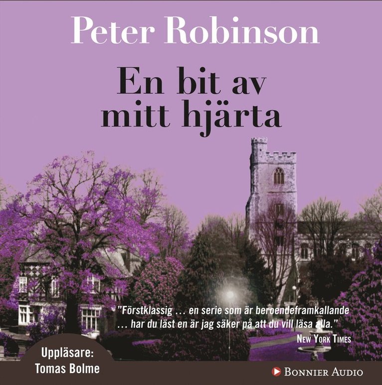 Peter Robinson - En bit av mitt hjärta, Ljudbok