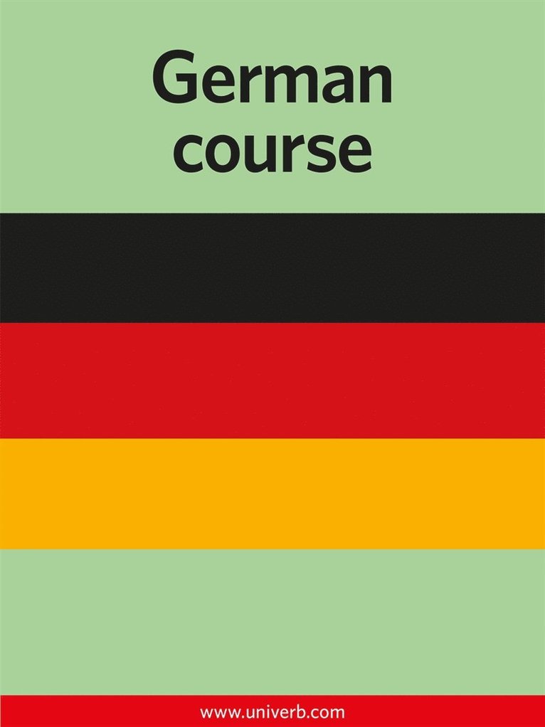Ann-Charlotte Wennerholm - German course, E-bok
