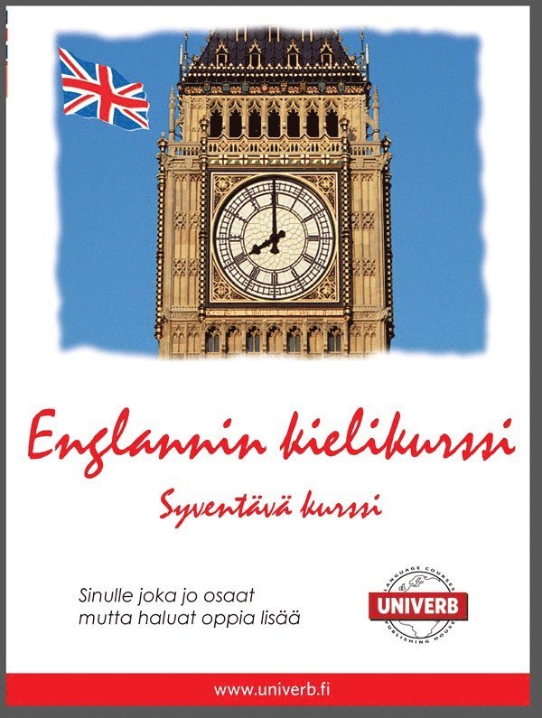 Univerb, - Englannin kielikurssi syventävä kurssi, Ljudbok