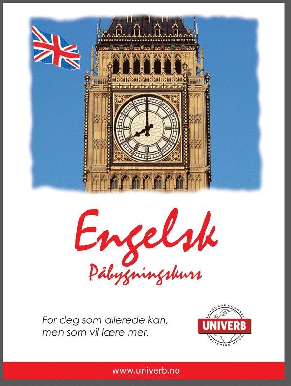 Univerb, - Engelsk påbygningskurs, Ljudbok