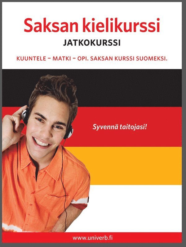 Univerb, - Saksan kielikurssi jatkokurssi, Ljudbok