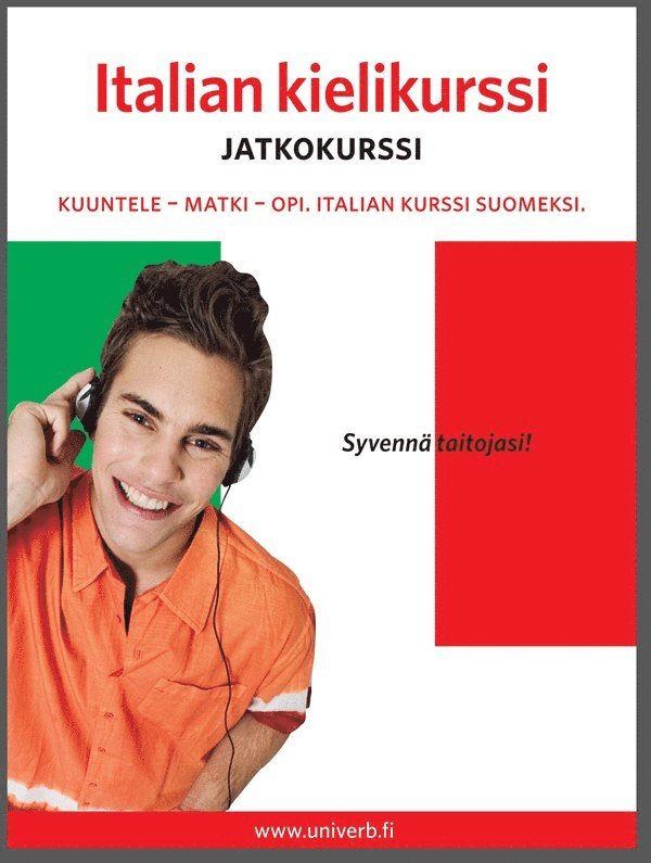 Univerb, - Italian kielikurssi jatkokurssi, Ljudbok