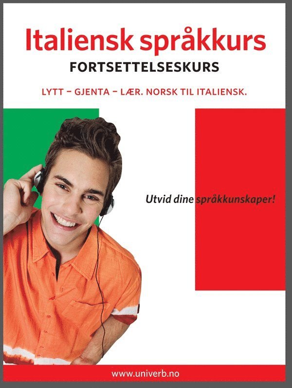 Univerb, - Italiensk språkkurs Fortsettelseskurs, Ljudbok