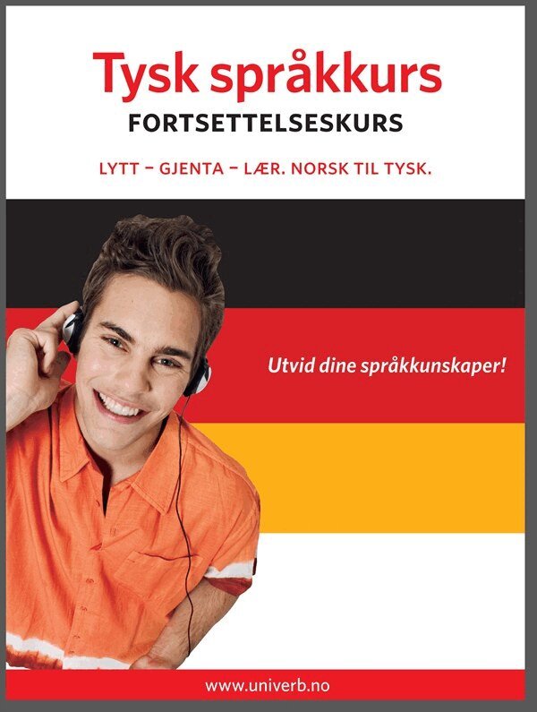 Univerb, - Tysk språkkurs Fortsettelseskurs, Ljudbok