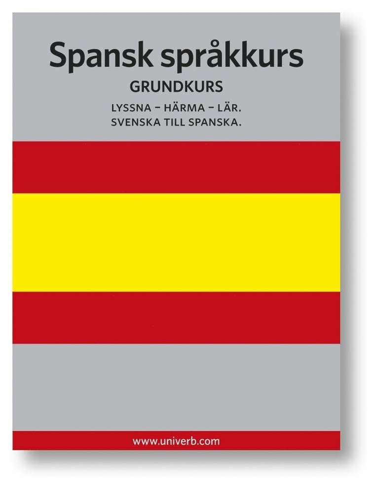 Ann-Charlotte Wennerholm - Spansk språkkurs, Ljudbok
