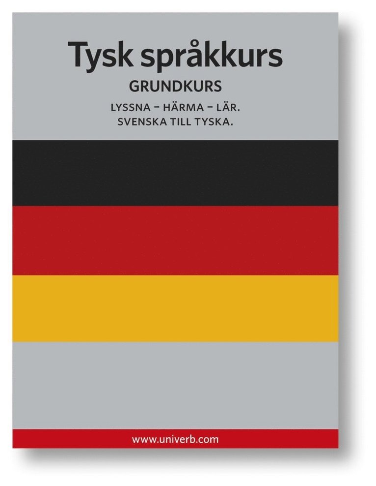 Ann-Charlotte Wennerholm - Tysk språkkurs, Ljudbok