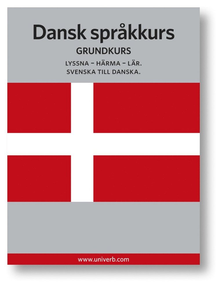 Ann-Charlotte Wennerholm - Dansk språkkurs, Ljudbok