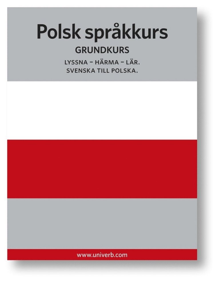 Ann-Charlotte Wennerholm - Polsk språkkurs, Ljudbok