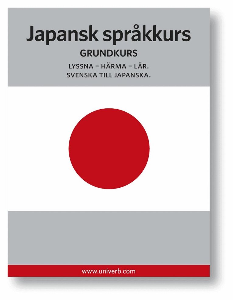 Ann-Charlotte Wennerholm - Japansk språkkurs, Ljudbok