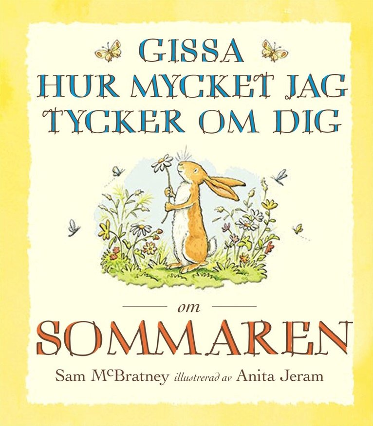 Sam McBratney - Gissa hur mycket jag tycker om dig om sommaren, Kartonnage