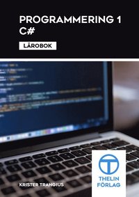 e-Bok Programmering 1 med C#  Lärobok